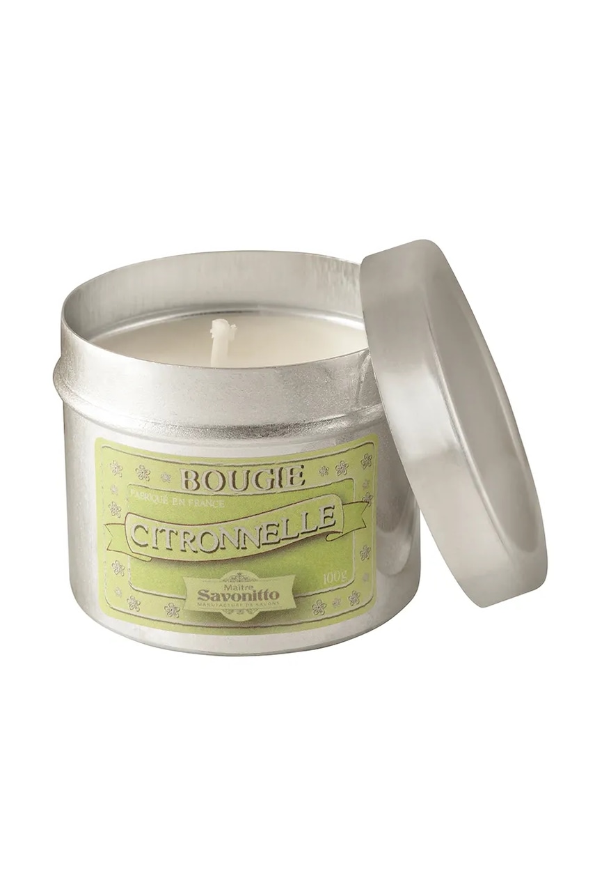 Αρωματικό κερί σόγιας Maitre Savonitto Lemongrass 100 g χρώμα: πολύχρωμο