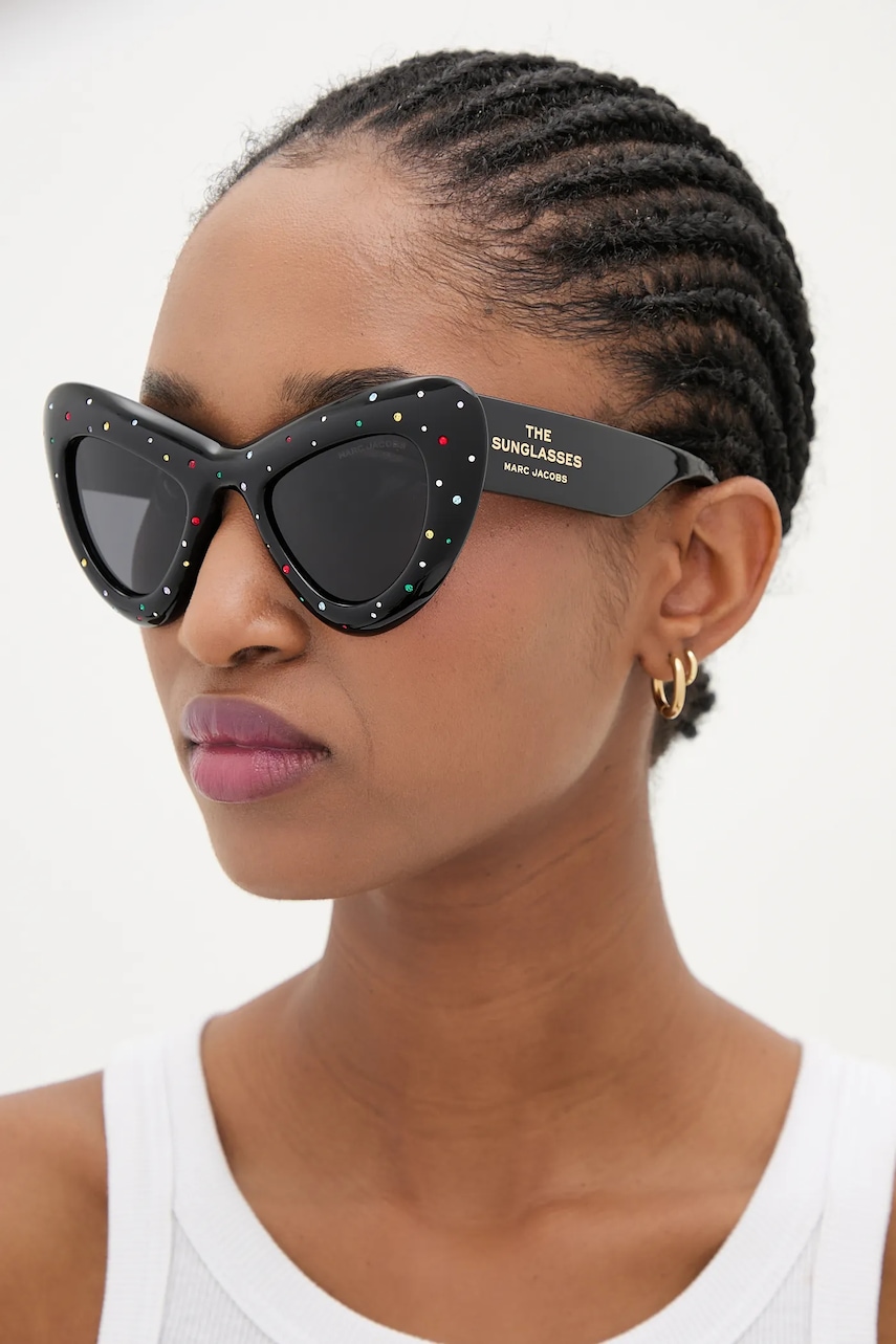 Γυαλιά Marc Jacobs χρώμα: μαύρο, MARC 798/S STR
