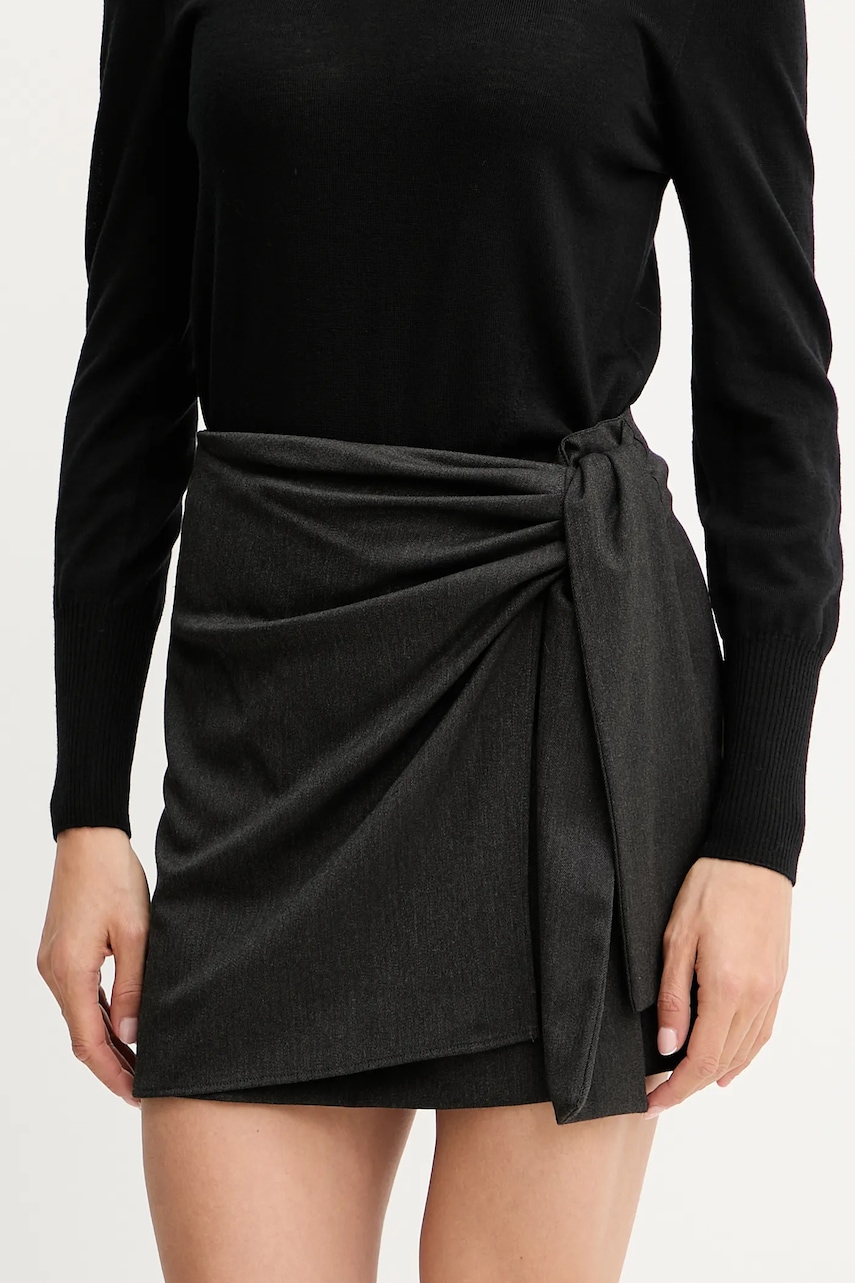 Φούστα Marella Emme by Marella χρώμα: γκρι, 2525106031200
