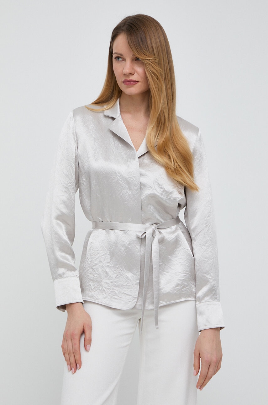 Φόρεμα Max Mara Leisure χρώμα: πράσινο