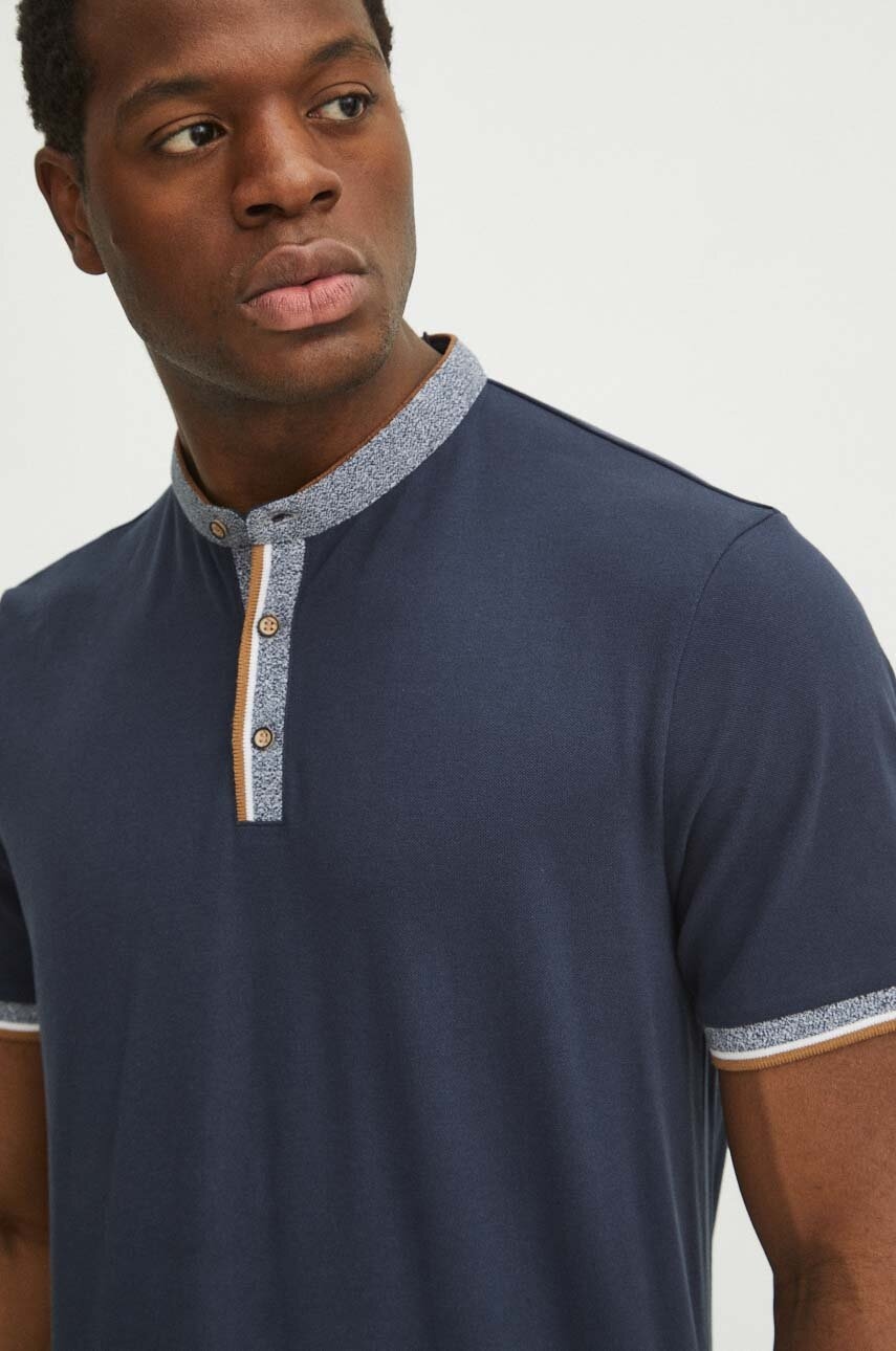 Πόλο Medicine χρώμα: ναυτικό μπλε