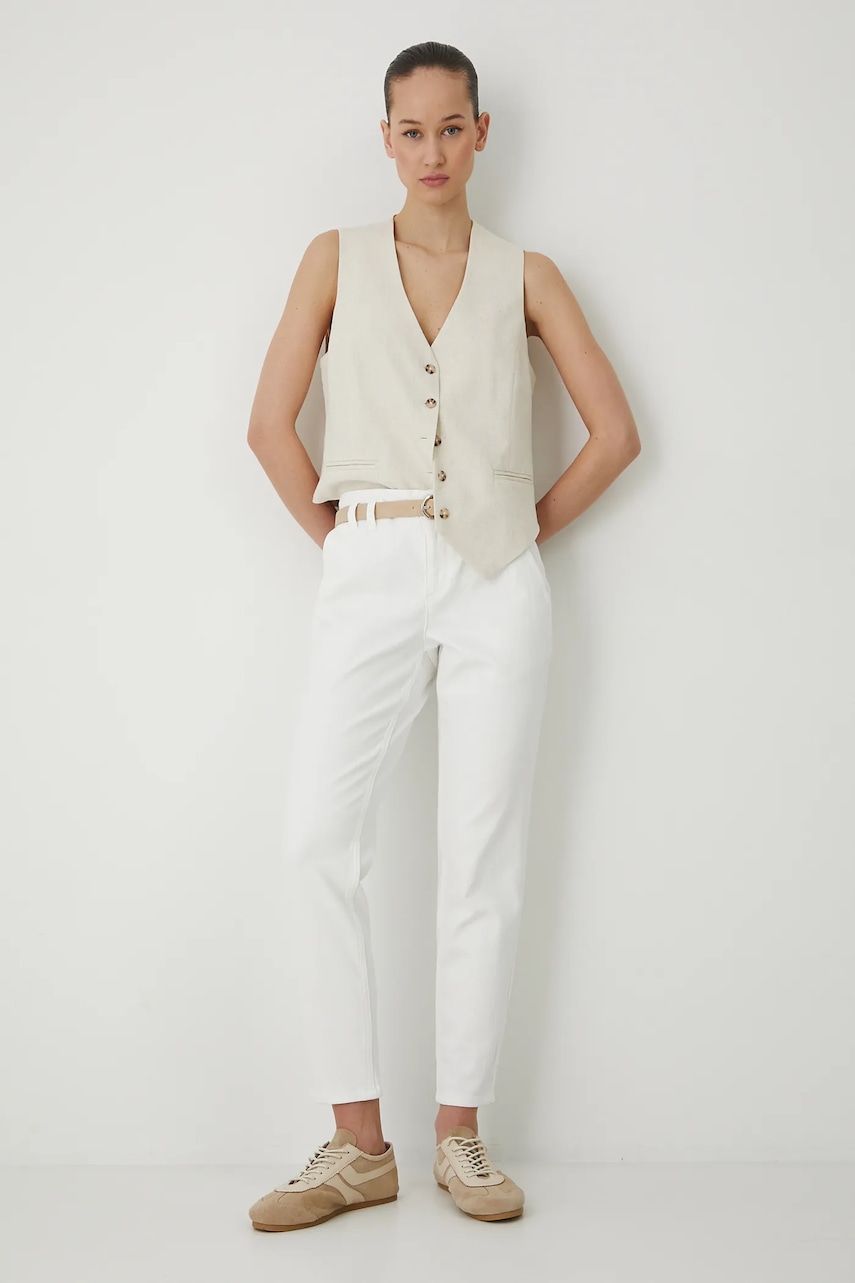 Τζιν παντελόνι Medicine χρώμα: άσπρο