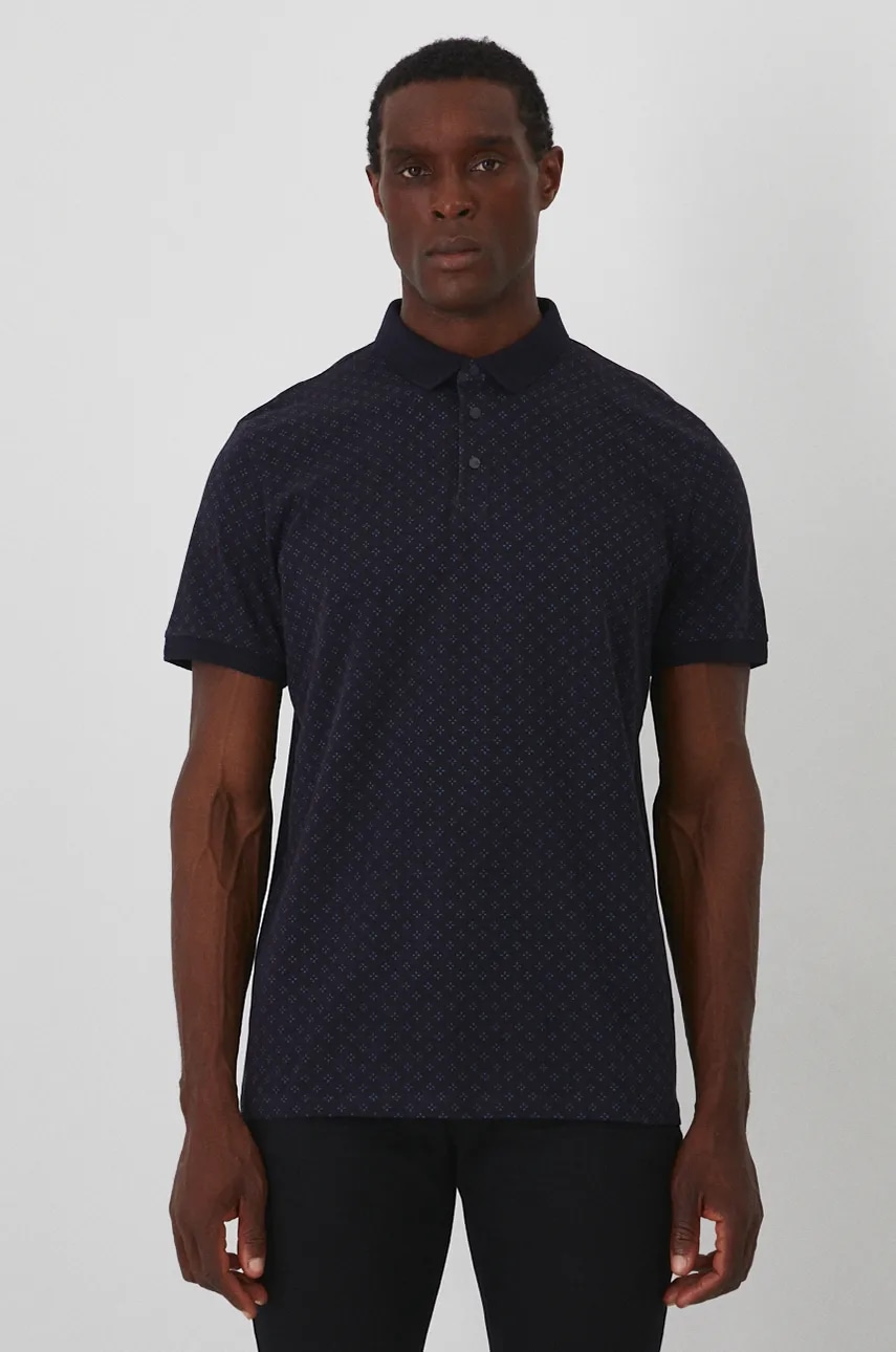 Πόλο Medicine χρώμα: ναυτικό μπλε