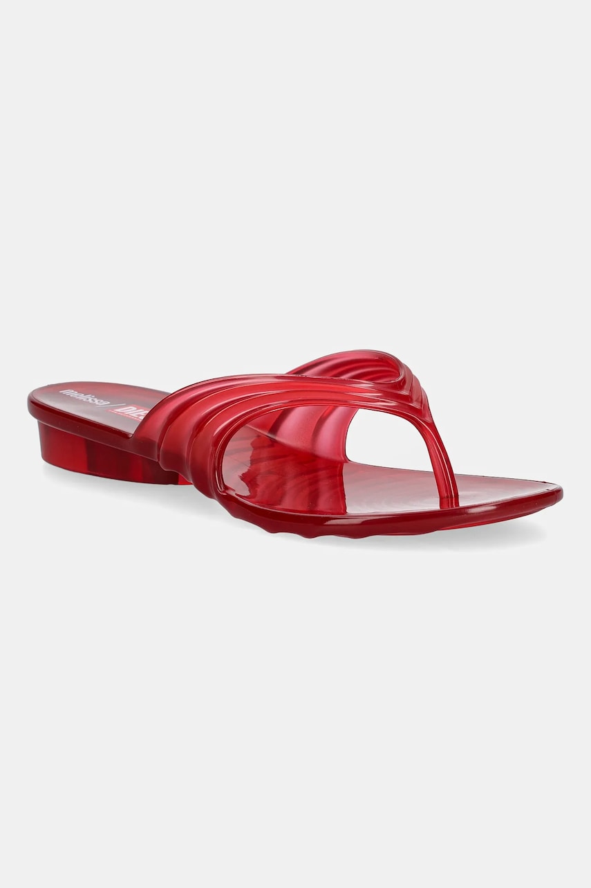 Σαγιονάρες Melissa MELISSA FLIP FLOP DIESEL AD χρώμα: κόκκινο, M 36151
