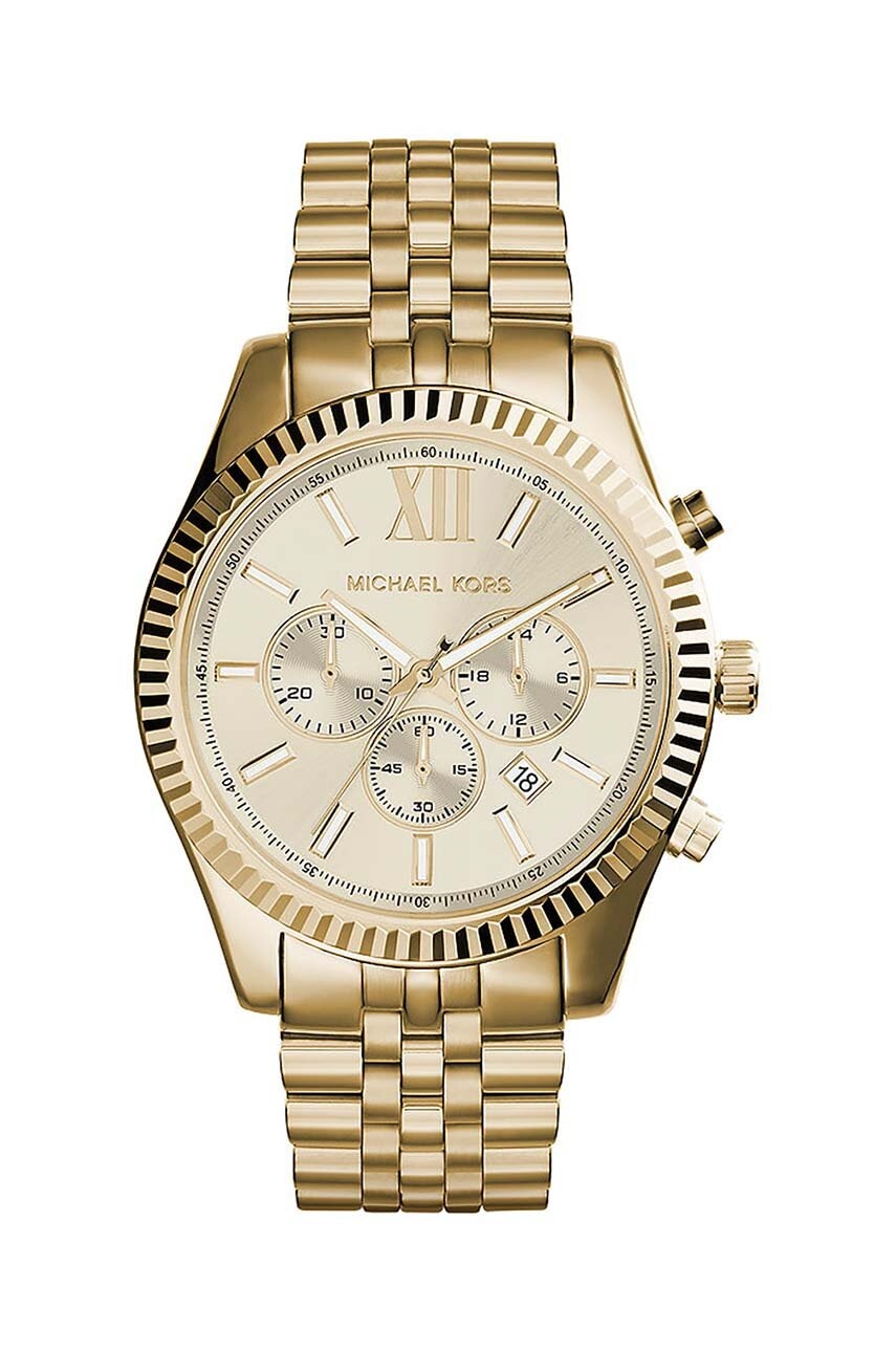 Ρολόι Michael Kors χρώμα: χρυσαφί
