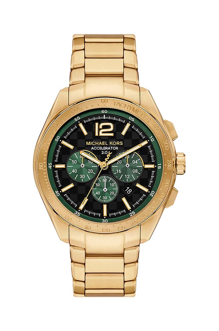 Ρολόι Michael Kors χρώμα: χρυσαφί, MK9177