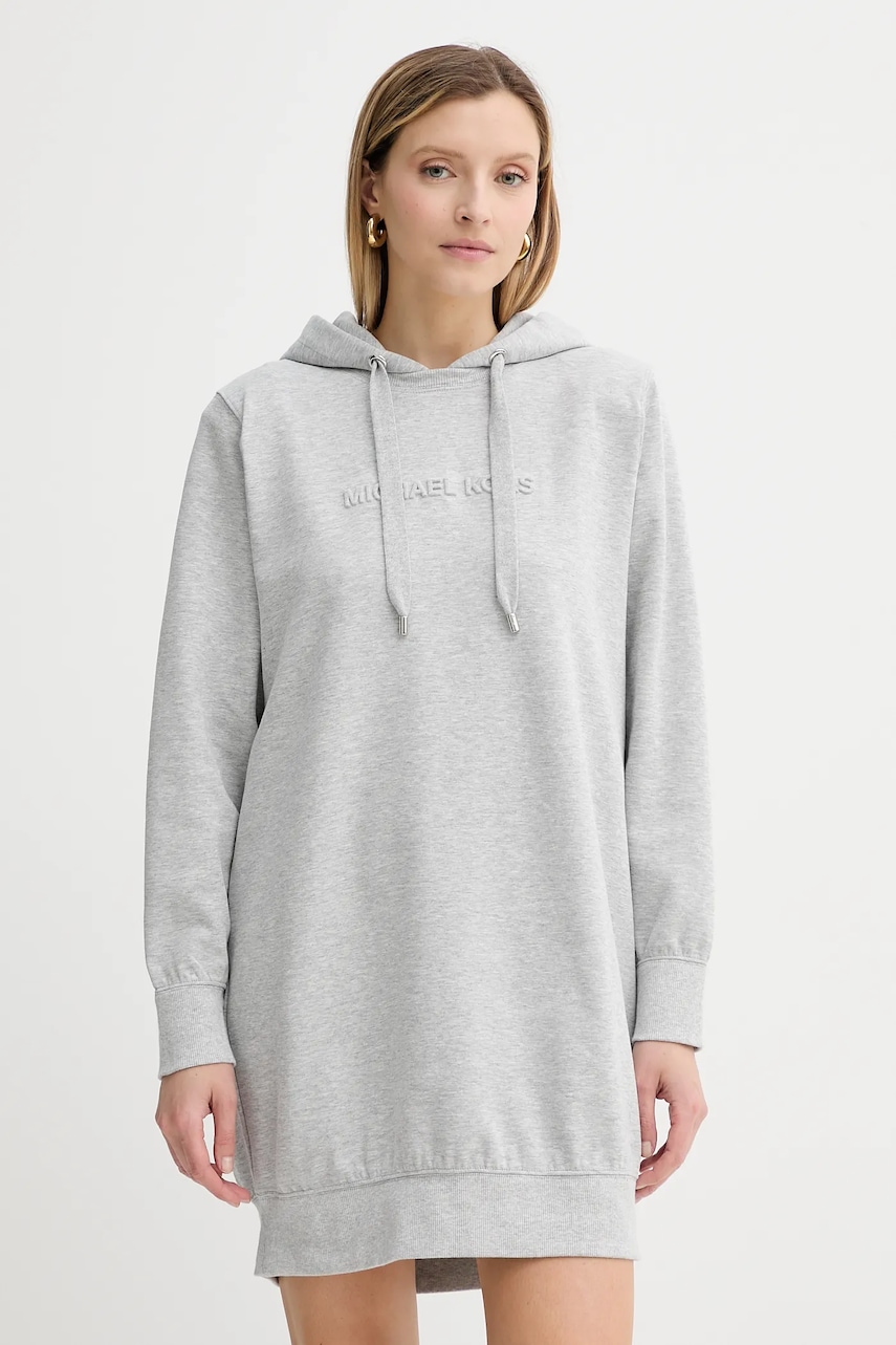 Φόρεμα MICHAEL Michael Kors χρώμα: γκρι, MT583225MF