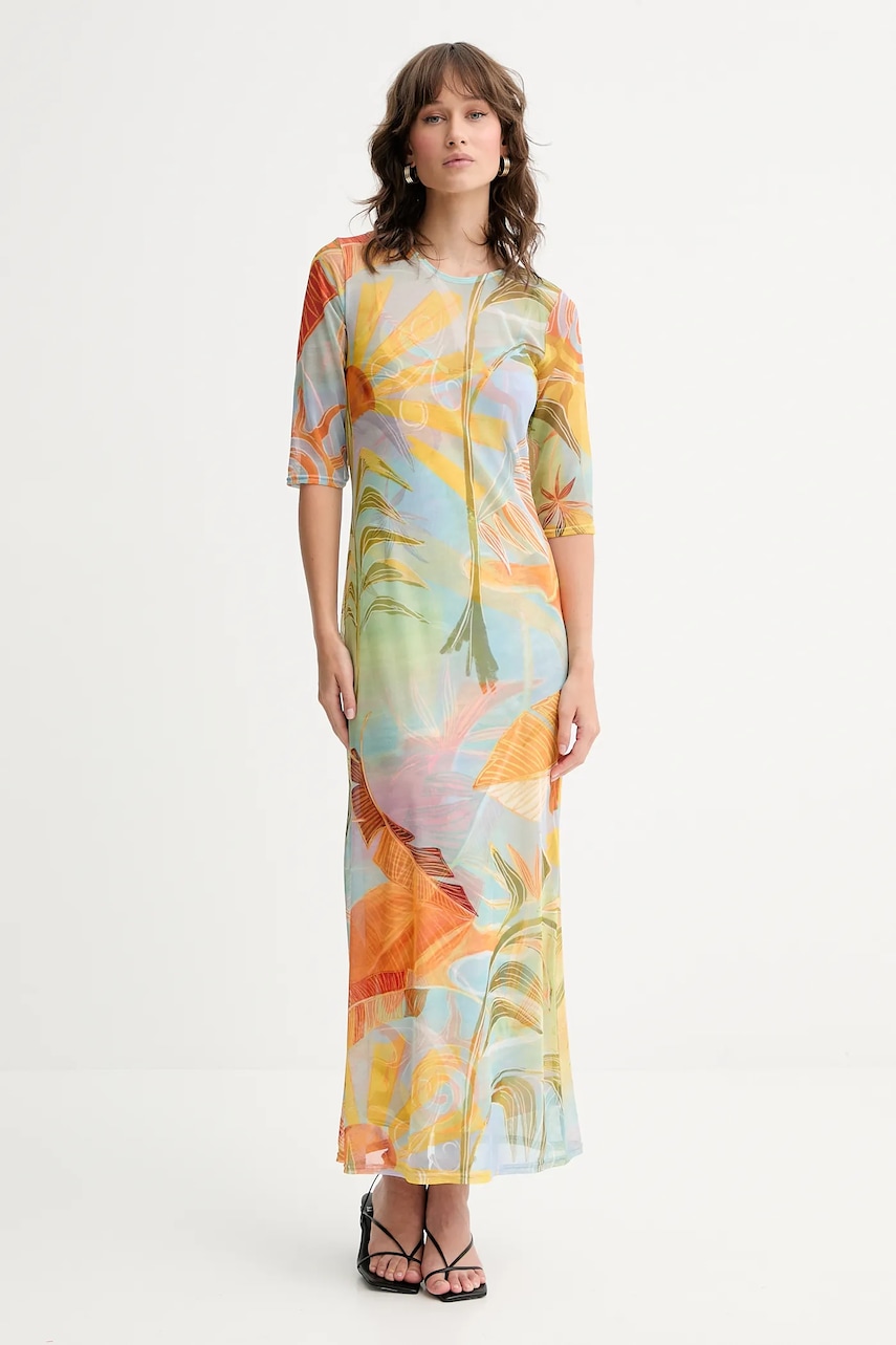 Φόρεμα Never Fully Dressed Sydney χρώμα: μπλε, NFDDR2959