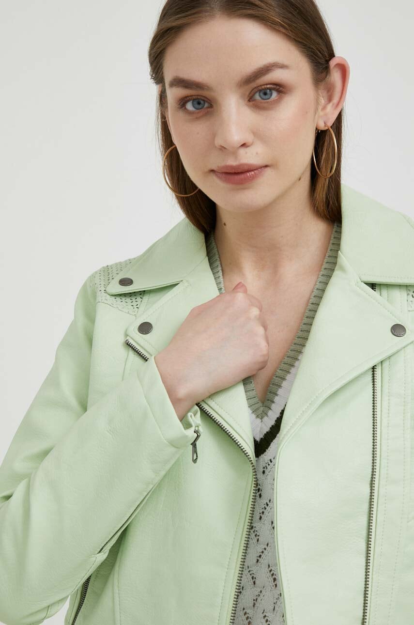 Μπουφάν Pepe Jeans χρώμα: πράσινο