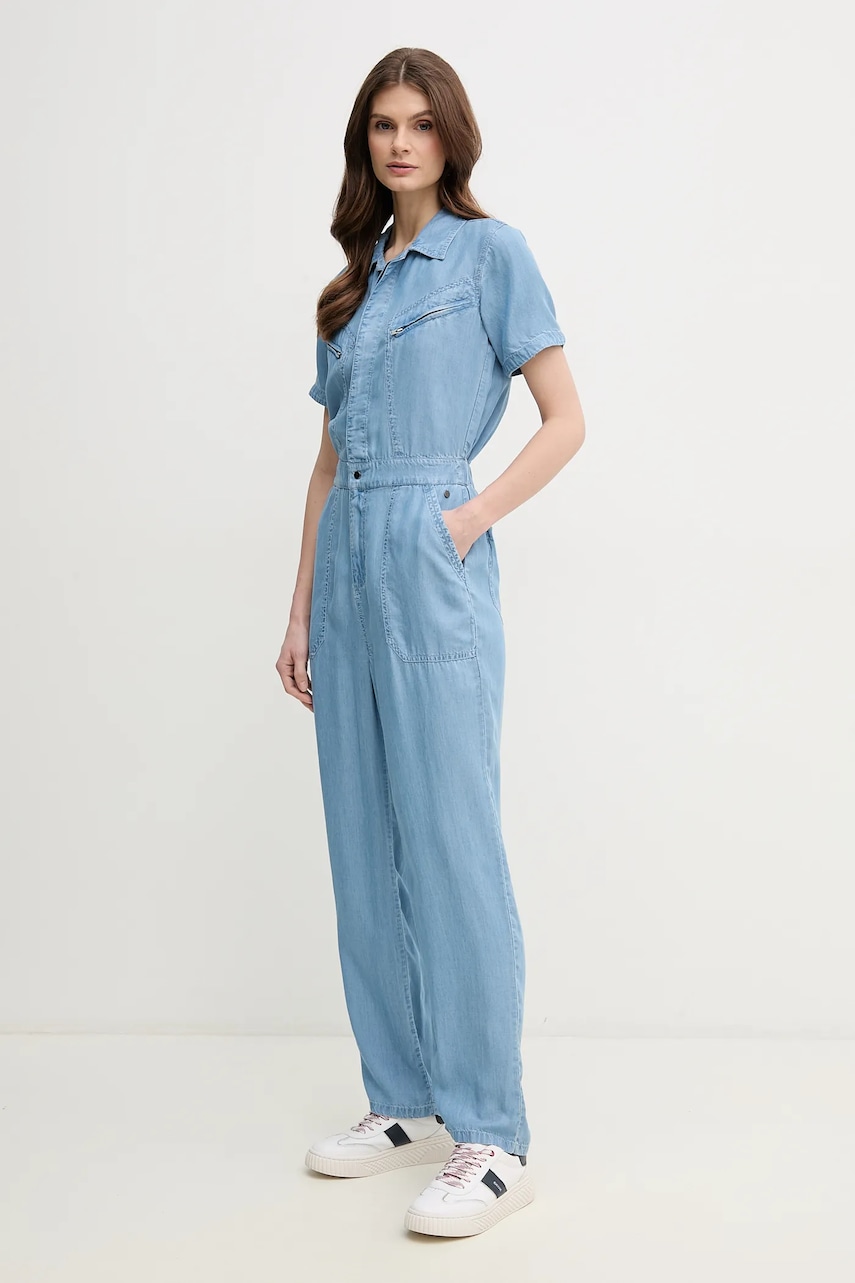 Ολόσωμη φόρμα Pepe Jeans ESMERALDA χρώμα: μπλε, PL230510