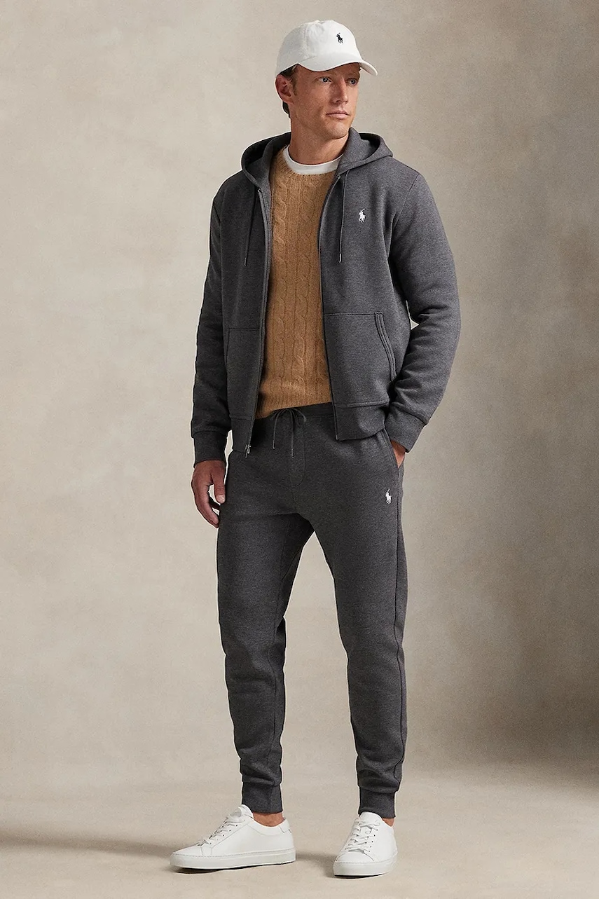 Παντελόνι φόρμας Polo Ralph Lauren χρώμα: κίτρινο, 710881518
