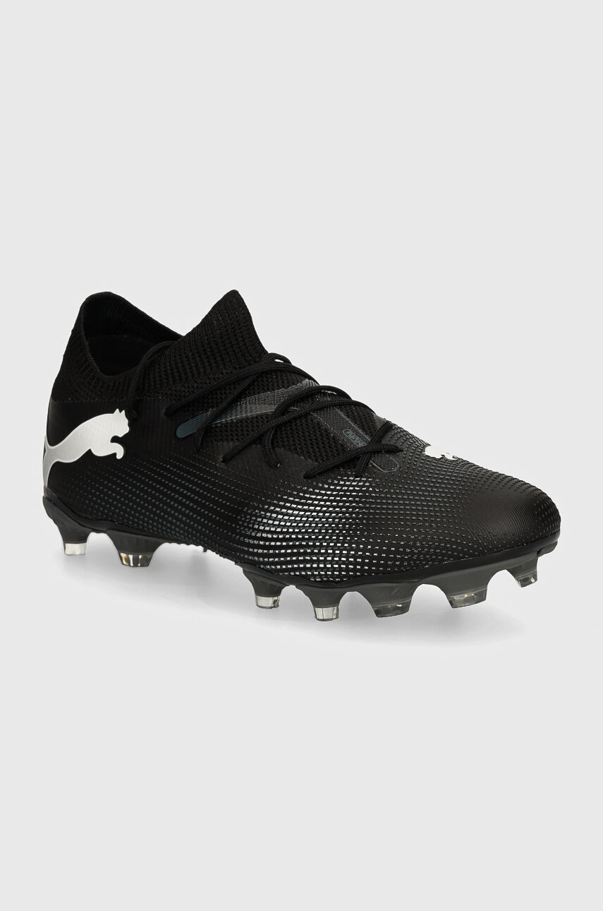 Παπούτσια ποδοσφαίρου Puma korki Future 7 Match χρώμα: μαύρο, 107715