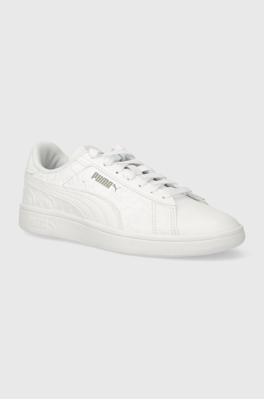 Αθλητικά Puma Puma Smash 3.0 Superlogo χρώμα: άσπρο, 395090