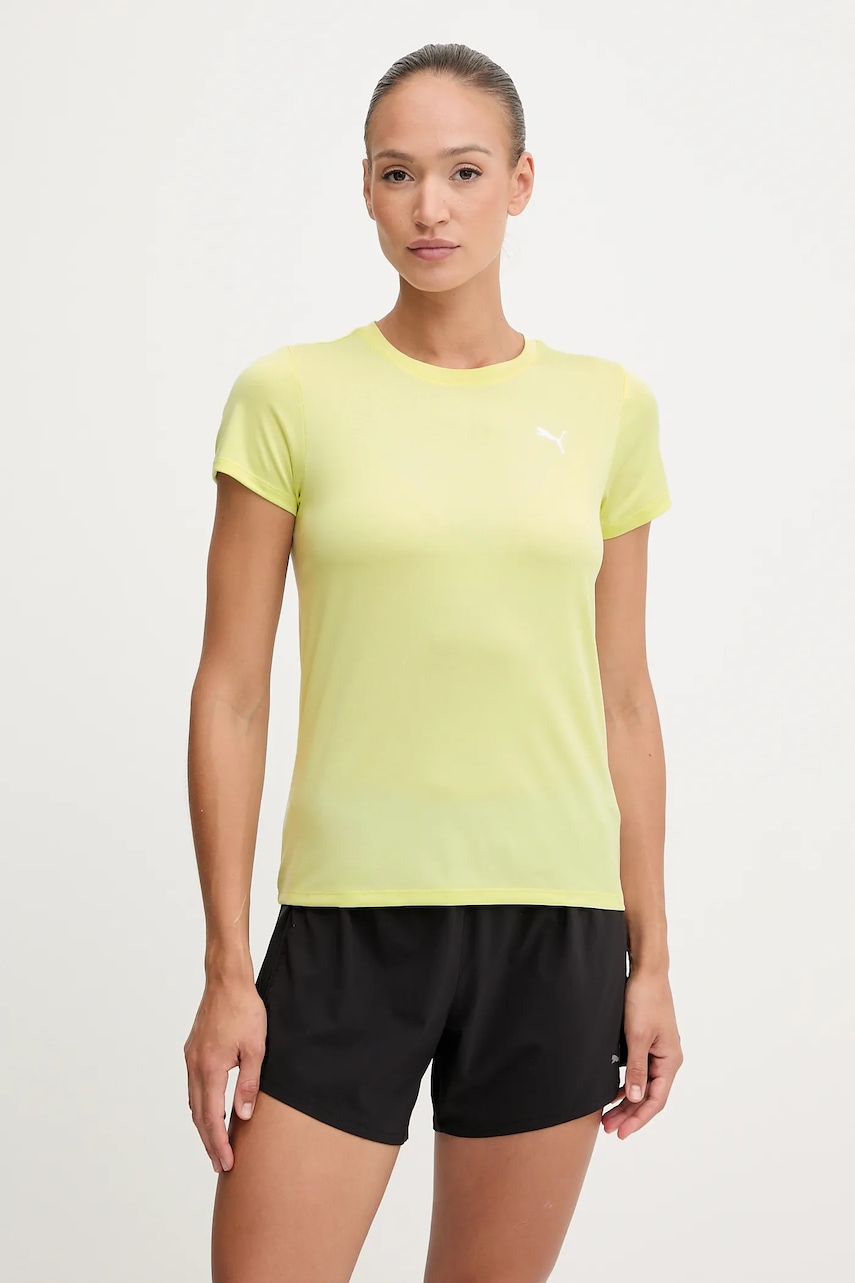 Μπλουζάκι προπόνησης Puma Train All Day Essentials χρώμα: μαύρο, 527177