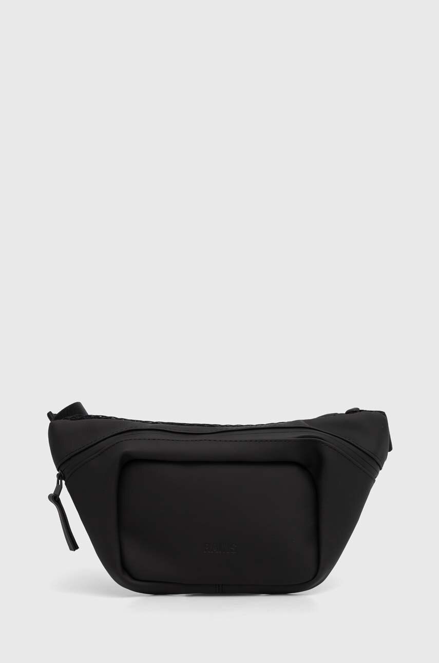 Τσάντα φάκελος Rains 14730 Crossbody Bags χρώμα: μαύρο