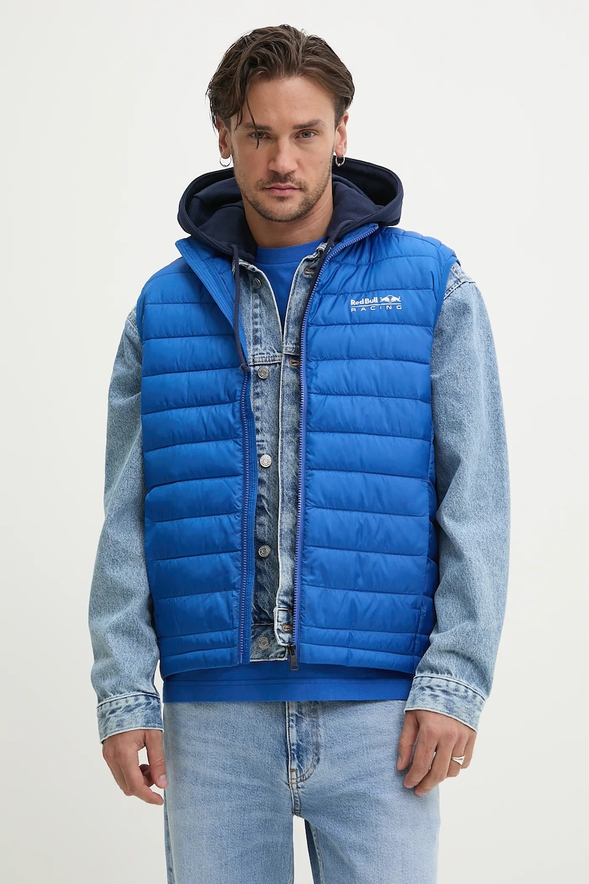Αμάνικο μπουφάν Red Bull Racing x Pepe Jeans LIGHTWEIGHT GILET χρώμα: μοβ, RM400013