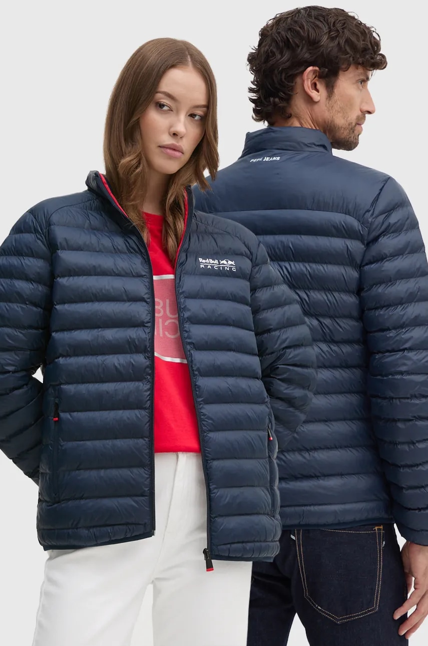Μπουφάν Red Bull Racing x Pepe Jeans χρώμα: ναυτικό μπλε, RU400001