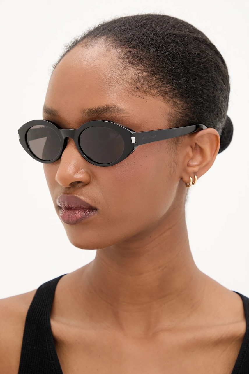 Γυαλιά ηλίου Saint Laurent χρώμα: μαύρο, SL 567