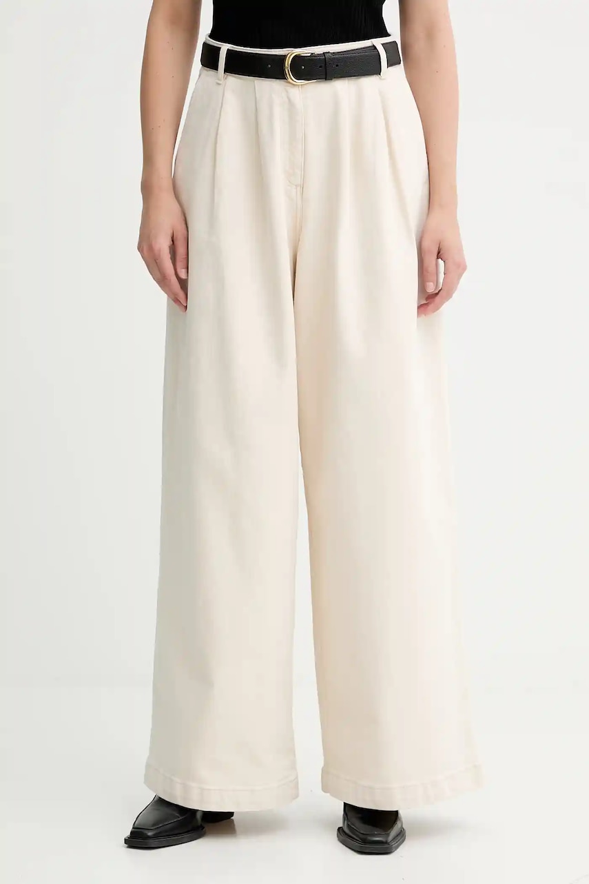 Τζιν παντελόνι Sessun χρώμα: μπεζ, 25207010