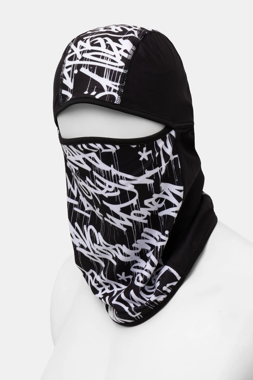 Μπαλακλάβα λαιμού Sprayground χρώμα: μαύρο, 910HW377NSZ