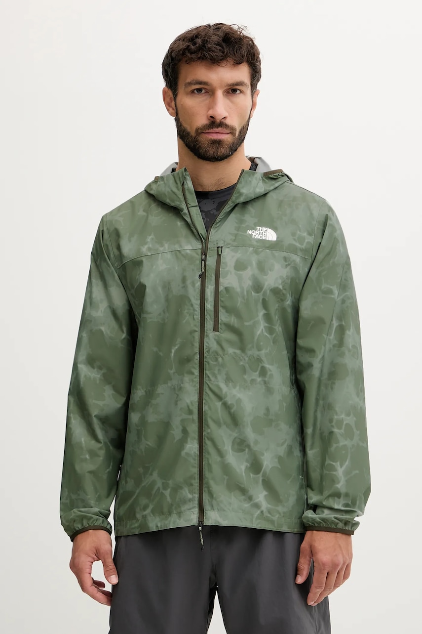 Αντιανεμικό The North Face Higher Run χρώμα: πράσινο, NF0A8D4CCZO1