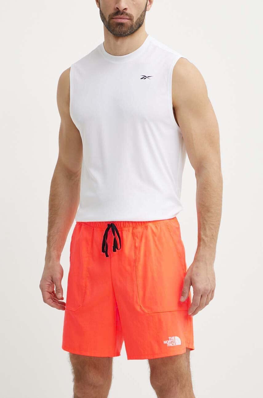 Αθλητικά σορτς The North Face Sunriser χρώμα: πορτοκαλί, NF0A88S9QI41