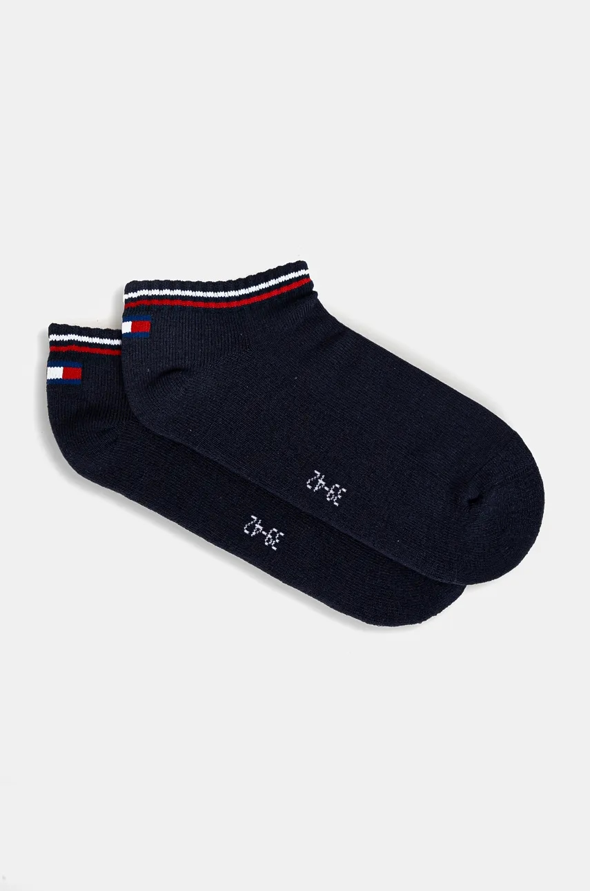 Κάλτσες Tommy Hilfiger 2-pack χρώμα: ναυτικό μπλε