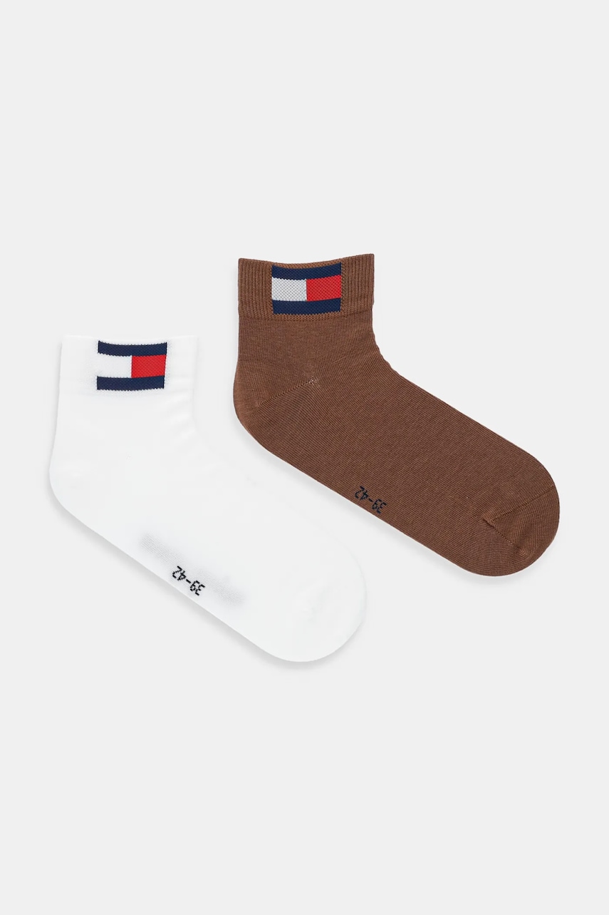 Κάλτσες Tommy Hilfiger 2-pack χρώμα: κίτρινο, 701228223