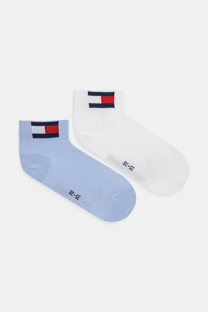 Κάλτσες Tommy Hilfiger 2-pack χρώμα: μπλε, 701228223