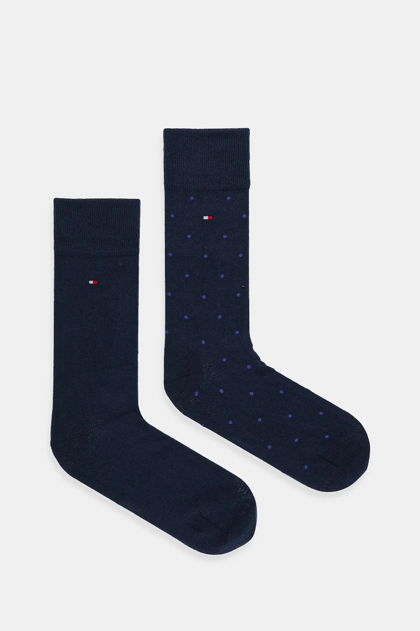 Κάλτσες Tommy Hilfiger 2-pack χρώμα: μαύρο, 701230780