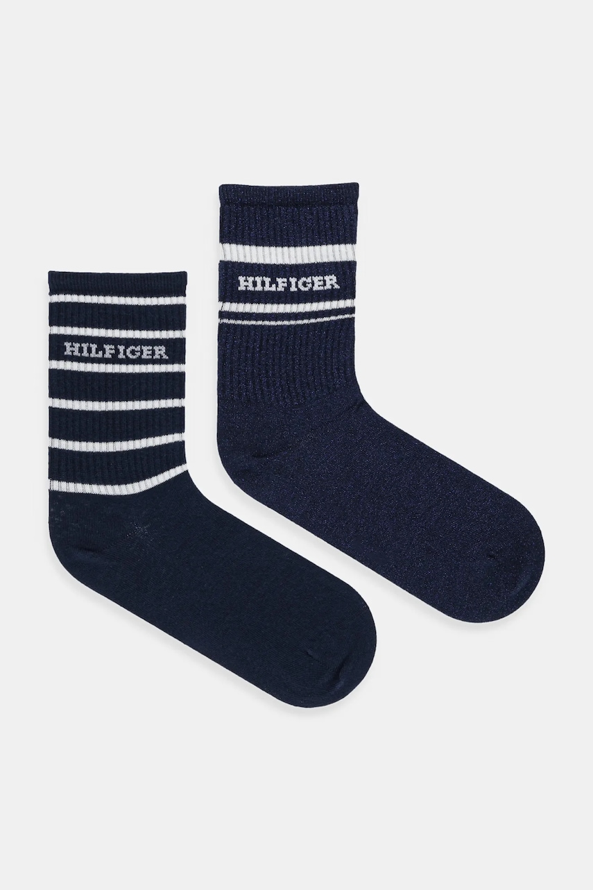 Κάλτσες Tommy Hilfiger 2-pack χρώμα: ναυτικό μπλε, 701236457