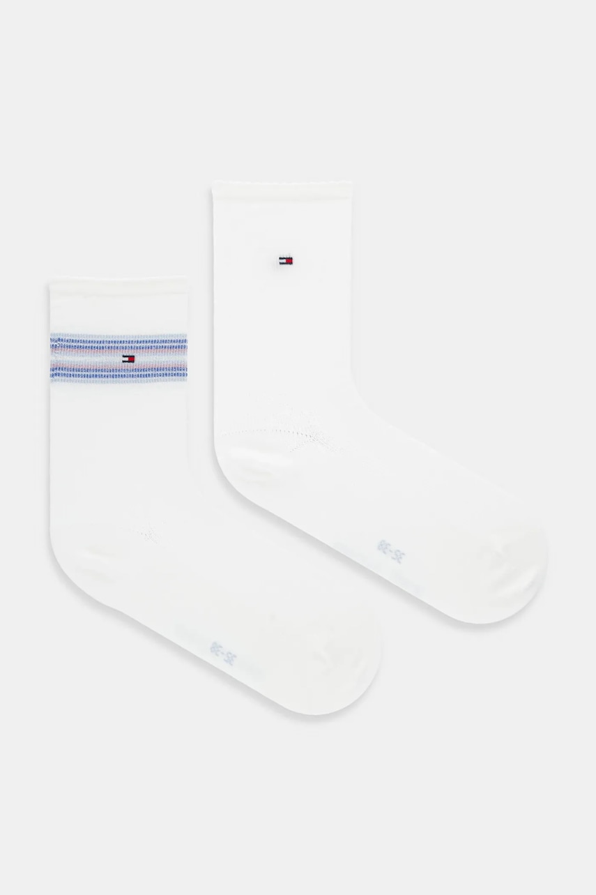 Κάλτσες Tommy Hilfiger 2-pack χρώμα: άσπρο, 701236458