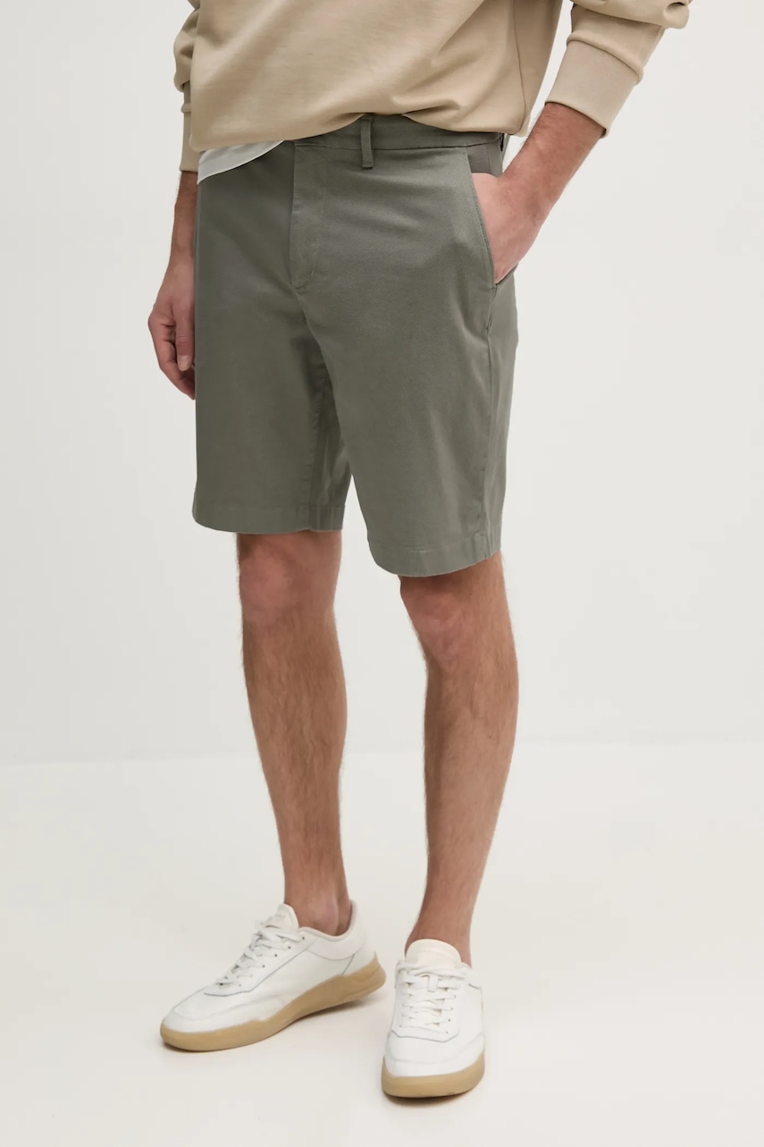 Σορτς Tommy Hilfiger χρώμα: γκρι, MW0MW38848