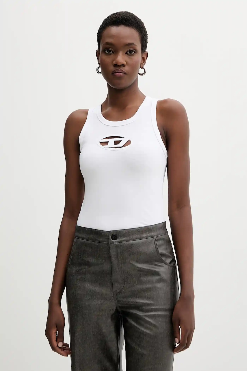 Top Diesel T-LYNYS-OD TANK TOP χρώμα: μαύρο, A15703.0AFAA