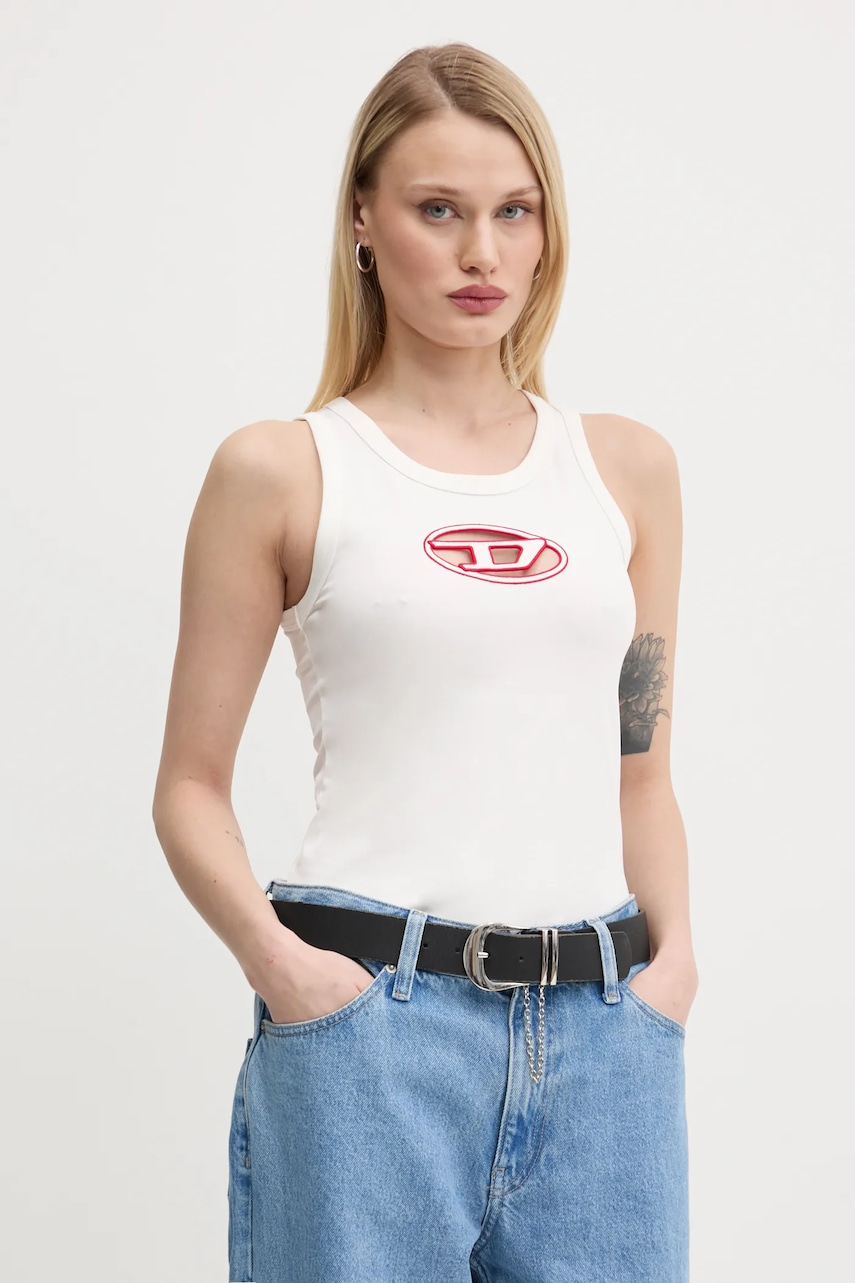 Top Diesel T-LYNYS-OD TANK TOP χρώμα: άσπρο, A15703.0AFAA
