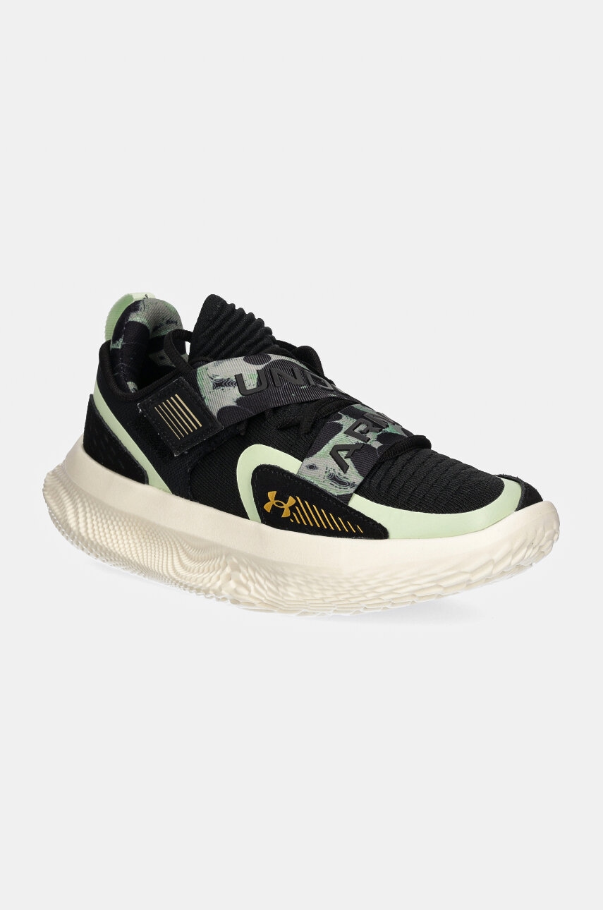 Παπούτσια μπάσκετ Under Armour FUTR X 4 Camo χρώμα: μαύρο, 3027772