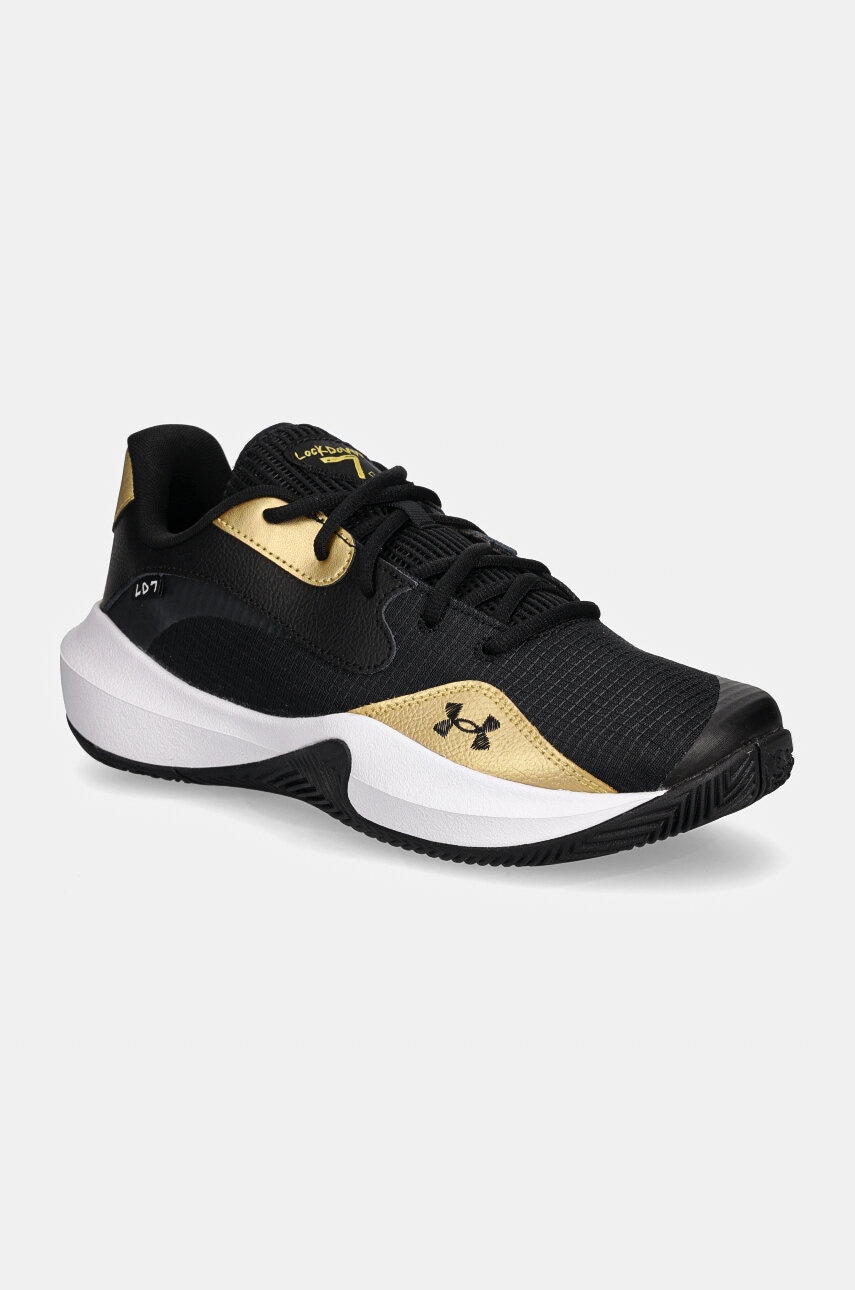 Παπούτσια μπάσκετ Under Armour Lockdown 7 Low χρώμα: μαύρο, 3027646