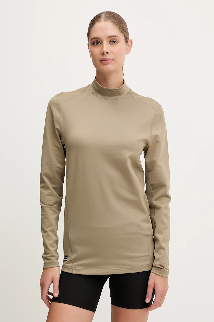 Μακρυμάνικο προπόνησης Under Armour Tactical Mock CGI χρώμα: πράσινο, 1365388