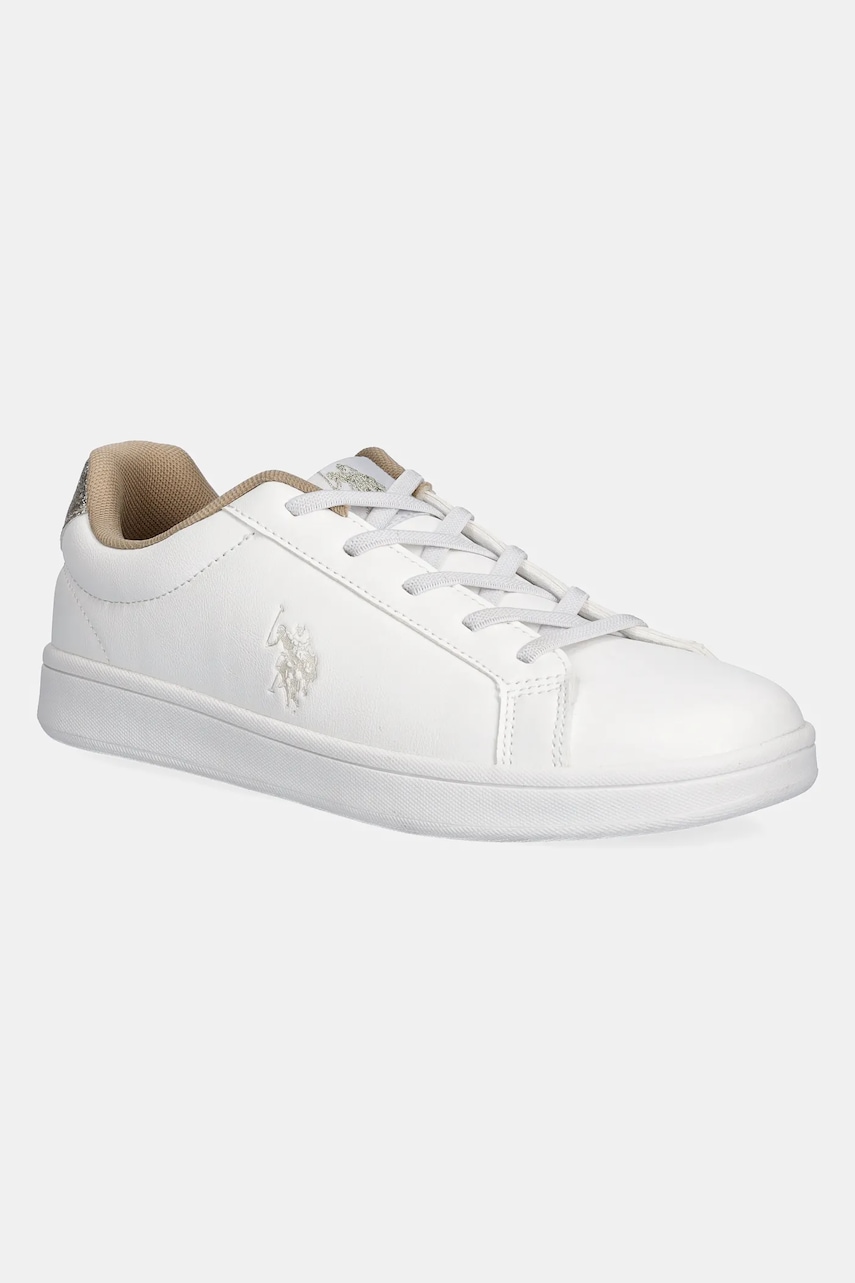 Αθλητικά U.S. Polo Assn. TRACE008B χρώμα: άσπρο, TRACE008K/EY3