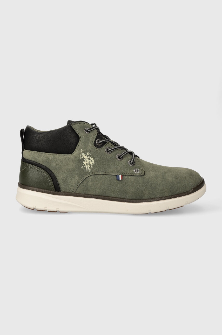 Αθλητικά U.S. Polo Assn. YGOR χρώμα: πράσινο, YGOR004M/CUY2