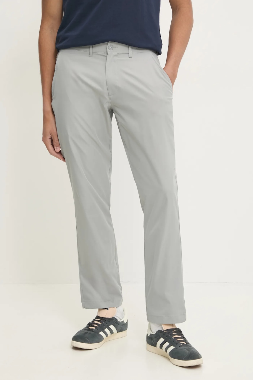 Παντελόνι Abercrombie & Fitch χρώμα: γκρι, KI130-4117