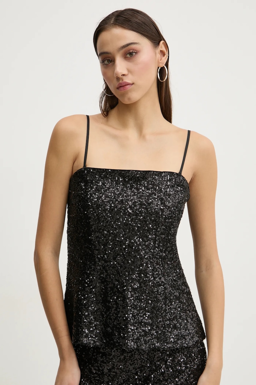 Μπλουζάκι Abercrombie & Fitch χρώμα: μαύρο, KI140-4635