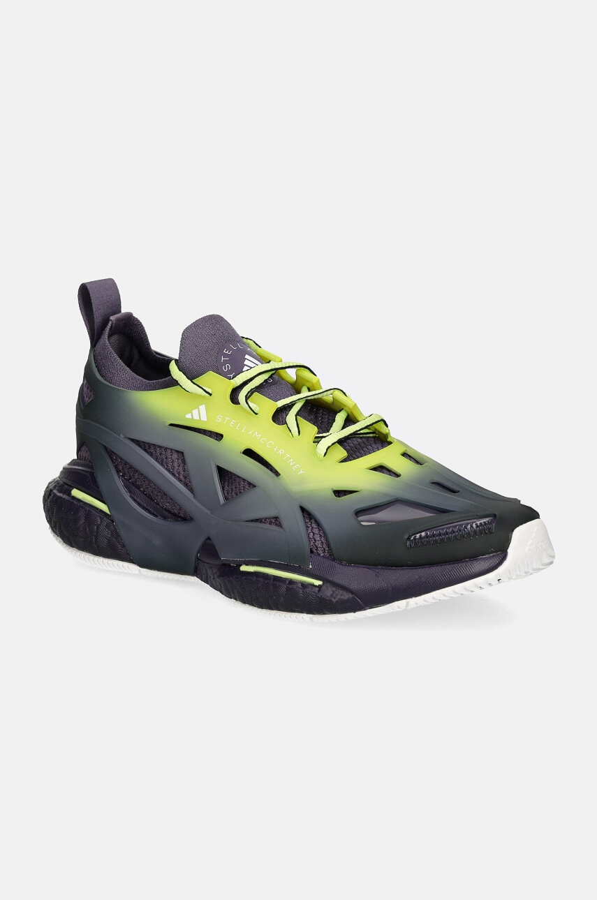 Παπούτσια για τρέξιμο adidas by Stella McCartney Solarglide AOP χρώμα: μοβ, IH0082