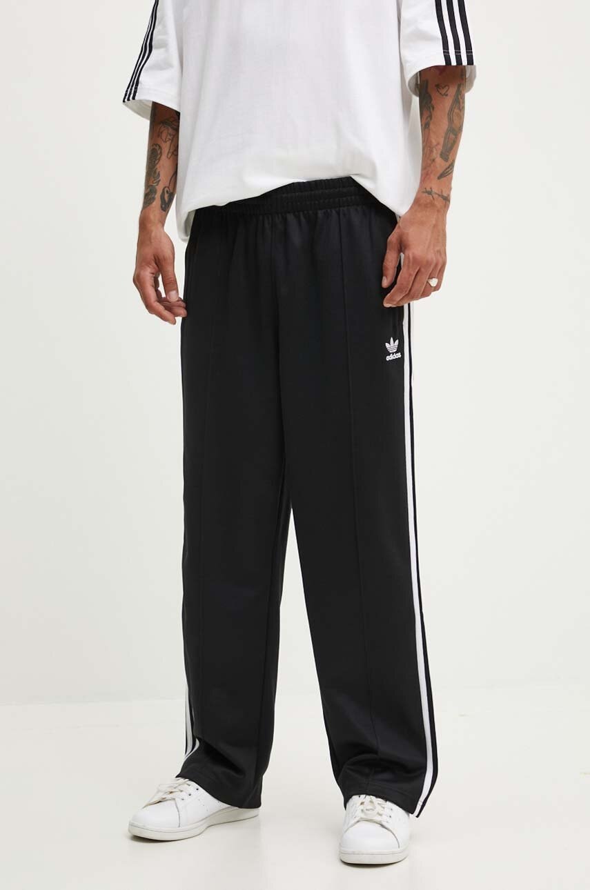 Παντελόνι adidas Originals Adicolor Baggy Fit Firebird Pant χρώμα: μαύρο, IZ4801