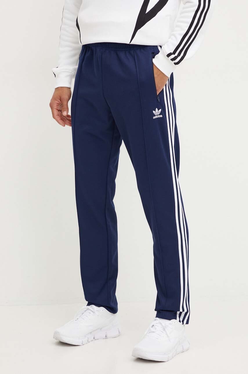 Παντελόνι φόρμας adidas Originals Adicolor Classics Beckenbauer χρώμα: ναυτικό μπλε, IP0421