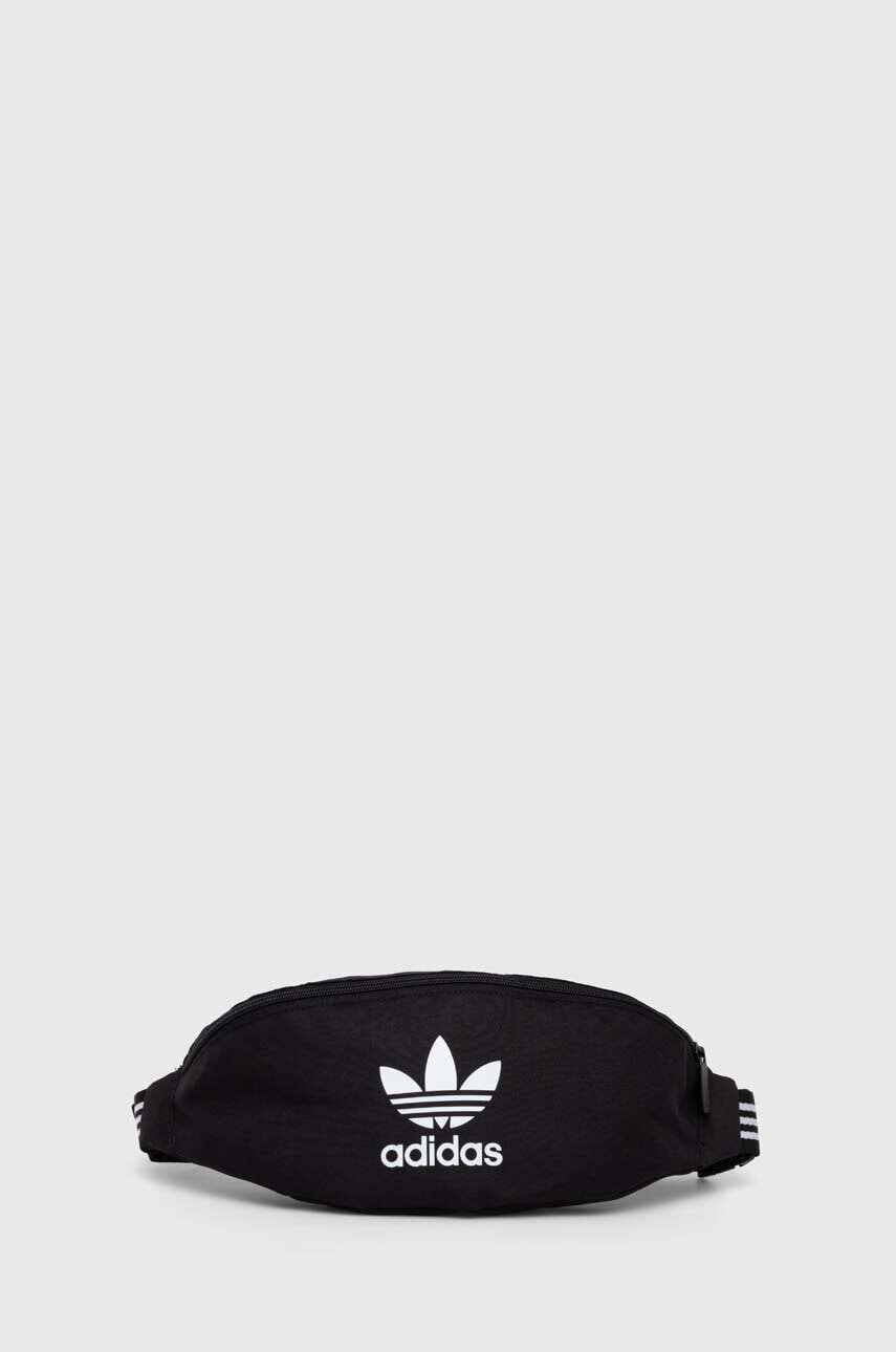 Τσάντα φάκελος adidas Originals Adicolor χρώμα: μαύρο, IW0939