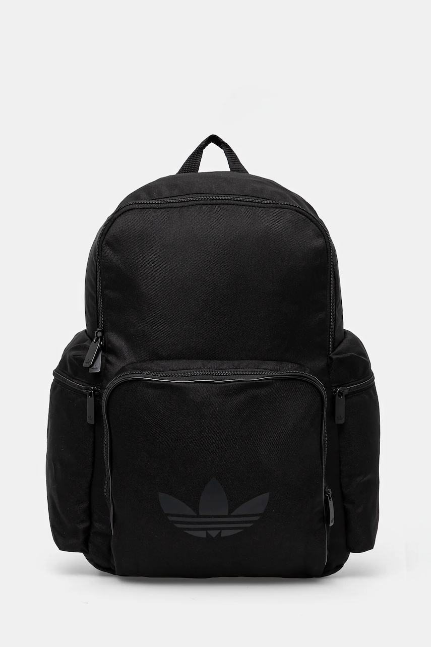 Σακίδιο πλάτης adidas Originals Adicolor χρώμα: μαύρο, JD5522