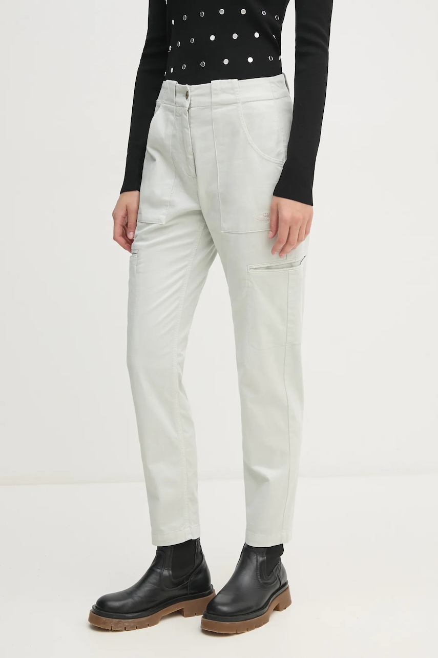 Παντελόνι Aeronautica Militare χρώμα: τιρκουάζ, PA1621DCT3418