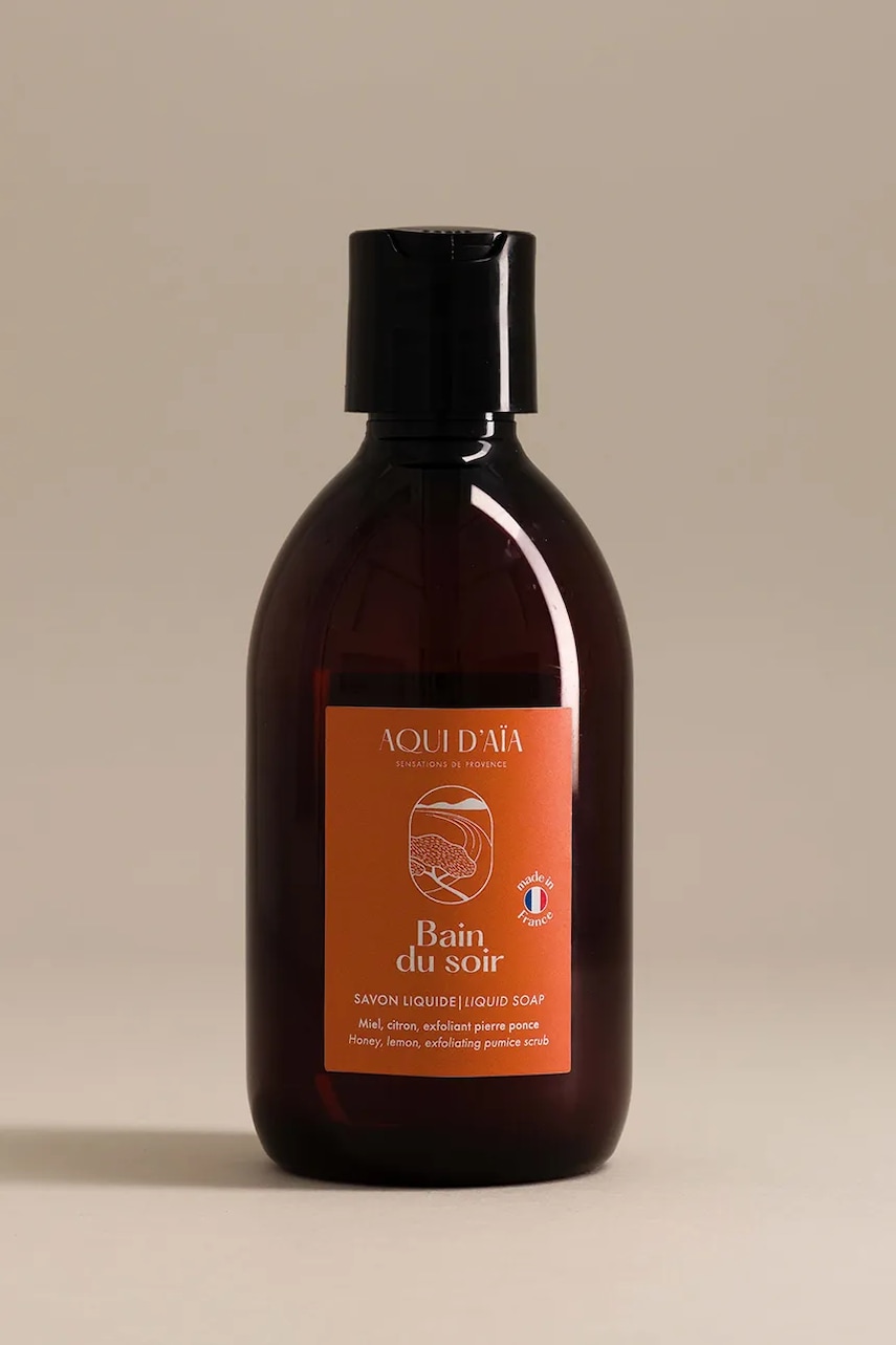 Υγρό απολεπιστικό σαπούνι Aqui d'Aia Evening Bath 300 ml χρώμα: πολύχρωμο