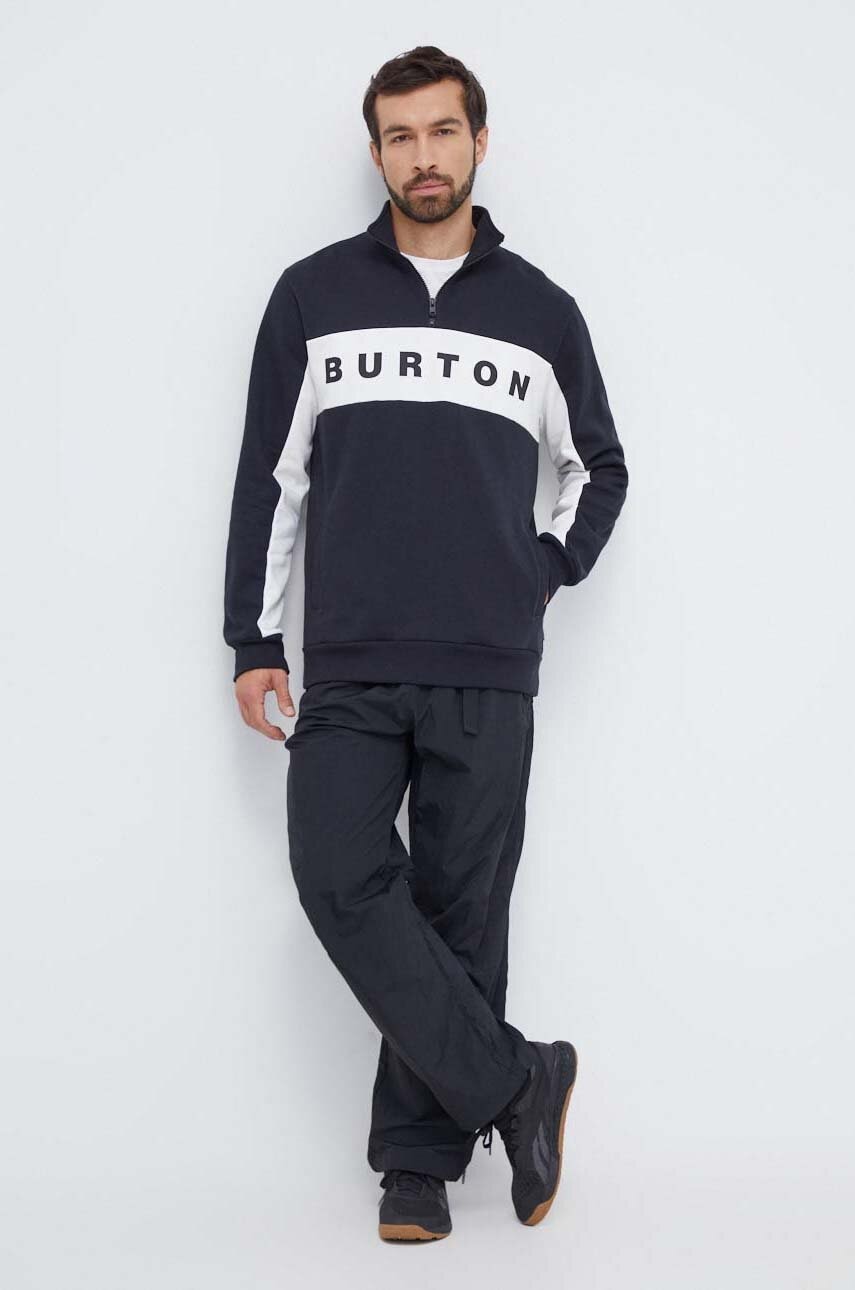 Μπλούζα Burton χρώμα: μαύρο
